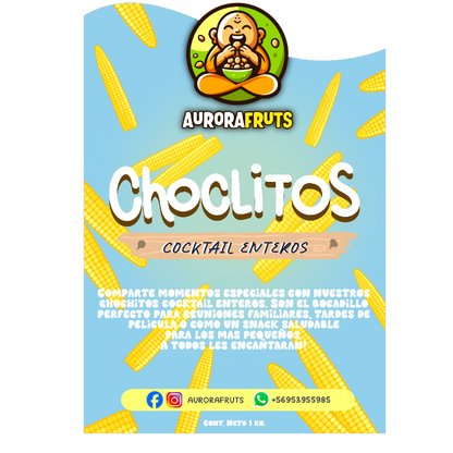 Choclitos cocktail enteros