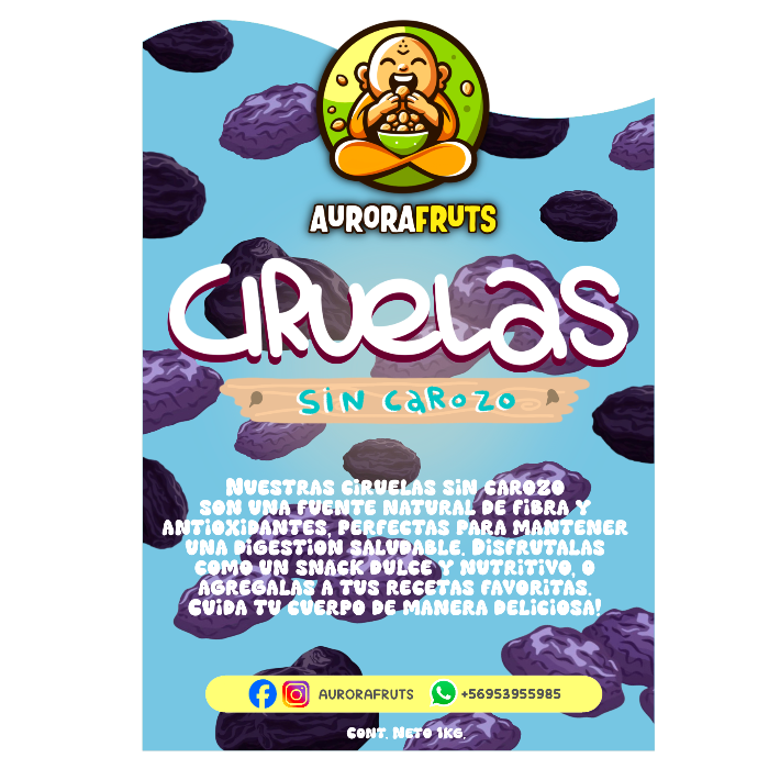 Ciruela sin carozo