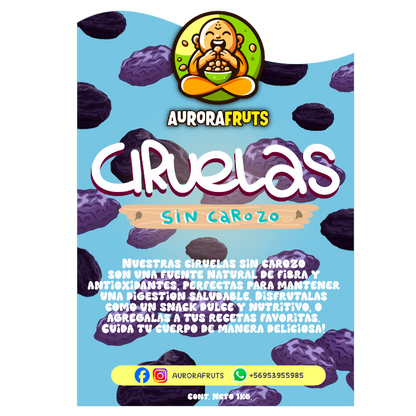 Ciruela sin carozo
