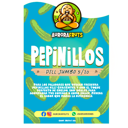 Pepinillo Dill Jumbo 5/20