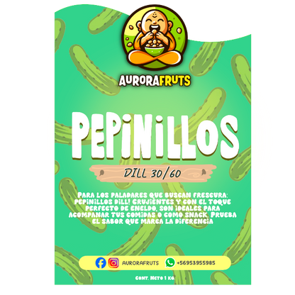 Pepinillos Dill 30/60